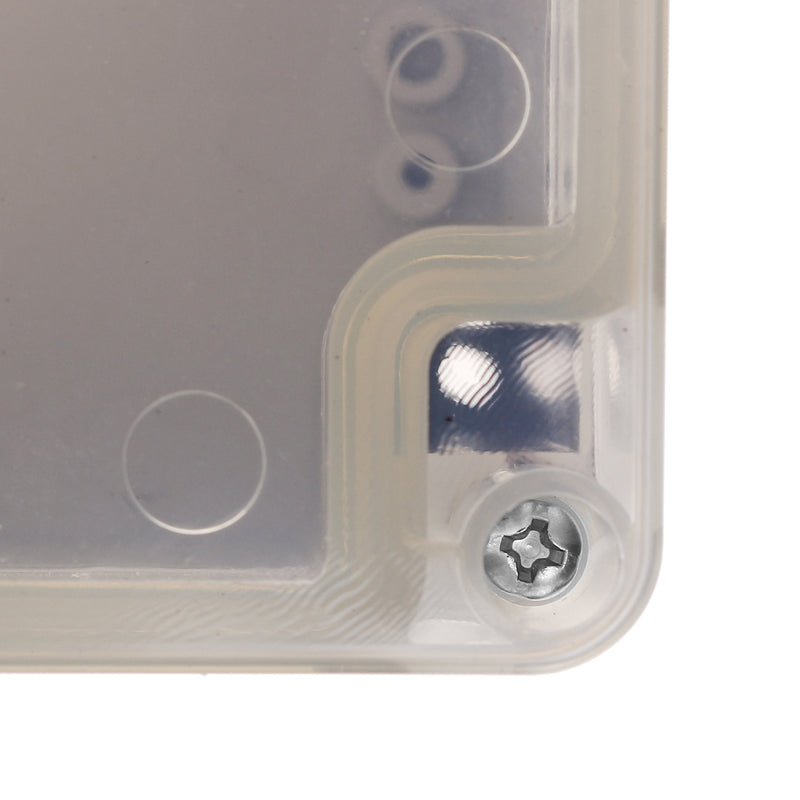 Plastic Waterproof Electronic Project Box Clear Enclosure Cover Electronic Project Case 120*120*90mm