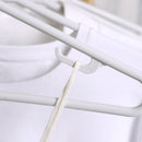QUANGE 10PCS Cloth Hanger Clothing Organizer Non-Slip Drying Rack Multifunction U-Hook Fixed Holder From Xiaomi Youpin