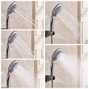 Modern Style Wall Mount Chrome Bathroom Faucet Hot Cold Mixer Tap + Shower Head