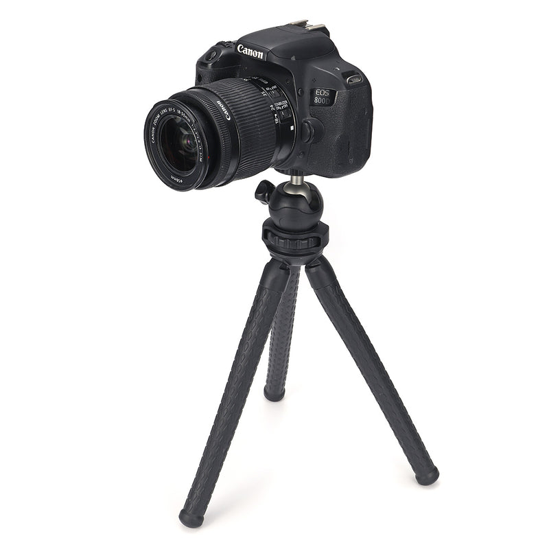 Flexible Tripod Horizontal 360 Hand Dial Rotating Disc Rotation Locking