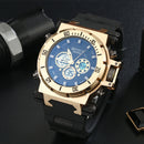 STRYVE S8015 5ATM SWISS Movement Chrono Date Week  Dual Display Digital Watch