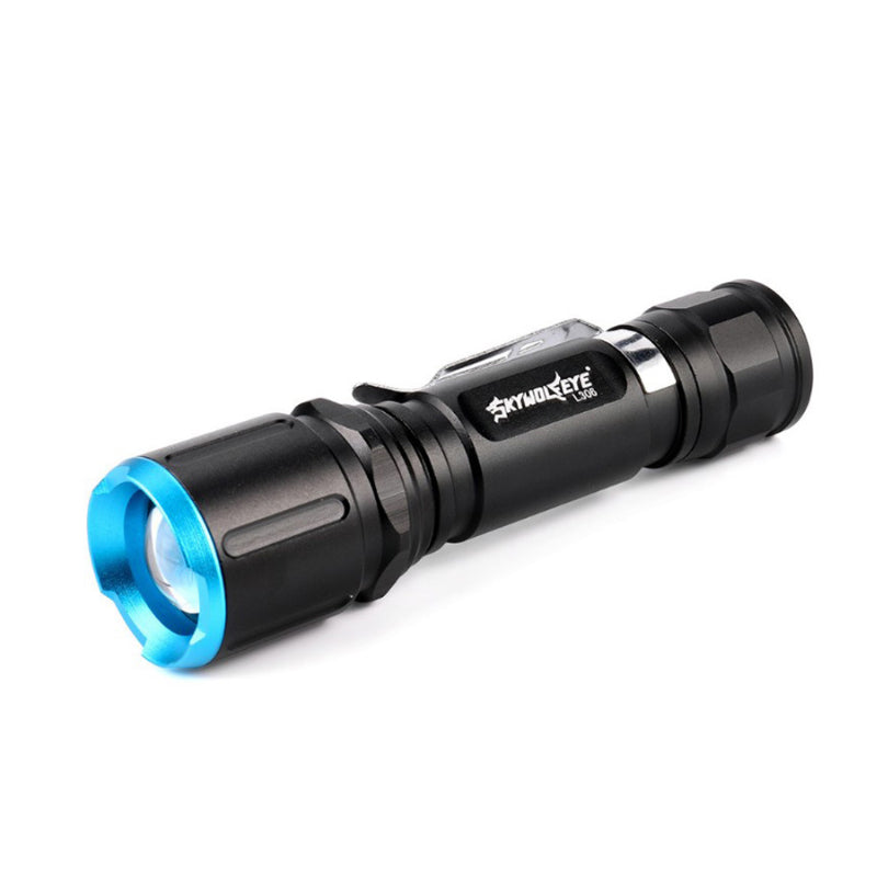 SKYWOLFEYE L306 18650 Battery Flashlight 4 Modes 1000 Lumens LED Work Light USB Rechargeable Emergency Lantern