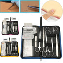 Practice Suture Kit including Professionally Developed Suturing Course Pack Tool Bag