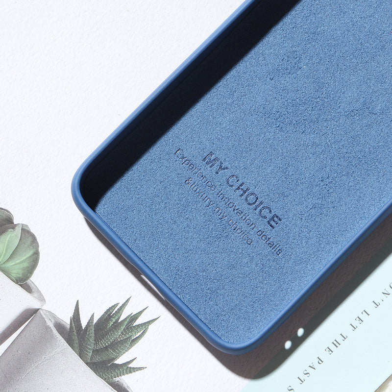 Bakeey Smooth Liquid Silicone Rubber Back Cover Protective Case for Xiaomi Redmi 7A