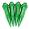4pcs Aluminum Tire Dustproof Wheel Stem Valve Caps Car Auto Bike Spike Shape