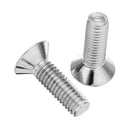 Suleve M3ASH5 10pcs M3 Hex Countersunk Flat Head Screws Alloy Steel Titanium Plated 12.9 Grade
