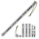 XMUND XD-T01 9 In 1 EDC Survival Multifunctional Tools Blade Fork Wrench Compass Window Breaker Bottle Opener Camping Hiking Picnic