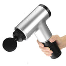 Digital Touch Display Electric Muscle Massager 2500mAh Rechargeable Vibration Percussion Pain Relief Reduce Fatigue Tool with 4 Heads