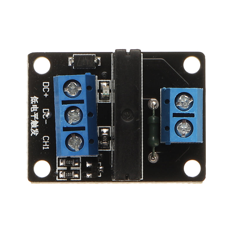 BESTEP 1 Channel 5V Low Level Solid State Relay Module With Fuse 250V2A For Auduino
