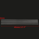 10pcs 2mmx45cm Aluminium Low Temperature Welding Brazing Rod for All AL Parts
