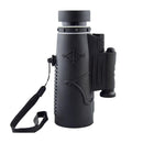 IPRee 50x60 Monocular HD Optic BAK4 Day Night Vision LED Laser Light Telescope + Tripod + Phone Holder