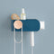 Xiaomi MIJOY Multi-function Plastic Hair Dryer Rack Multi-layer Winding Toilet Bathroom Storage Rack No Drilling Hole Dry Draining Bottom