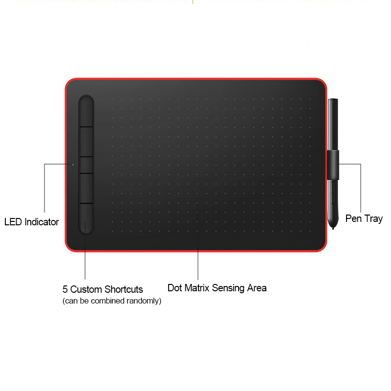 Digital board 9620 hand drawing board computer input PS drawing hand writing board animation electronic drawing board digital board Writing Tablet