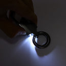 Multifunction Keychain Opener Bottle With LED Light Men's Car Pendant Women's Circle Ring