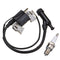 Ignition Coil + Spark Plug For Honda GX240 GX270 GX340 GX390 8HP/11HP Engine