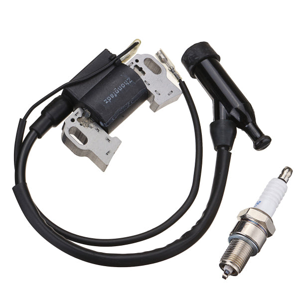 Ignition Coil + Spark Plug For Honda GX240 GX270 GX340 GX390 8HP/11HP Engine