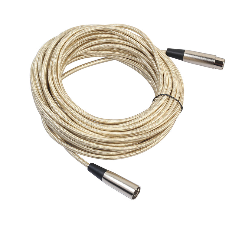 REXLIS BK2005G 1/ 1.8/ 3M XLR Canon Male to Female Microphone Audio Cable