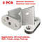 Wind Shield Driving Light Mount Brackets Clamps Lamp Holder Kit 07-15 For Jeep Wrangler