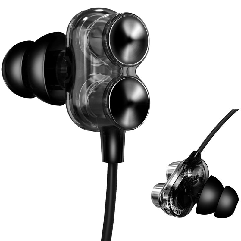 PLEXTONE BX345 Wireless Earphone Dual Dynamic Drivers bluetooth Neckband Headset Stereo Bass Sports Headphone with Mic