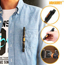 JAKEMY 3 in 1 Portable Double-head Bits Screwdriver Pen with Magnetic Two Way Slotted Phillips Bits