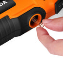 HILDA 220V 200W Electric Mini Drill Grinder Engraving Pen Electric Grinding Machine with 210pcs Rotary Tool Accessories