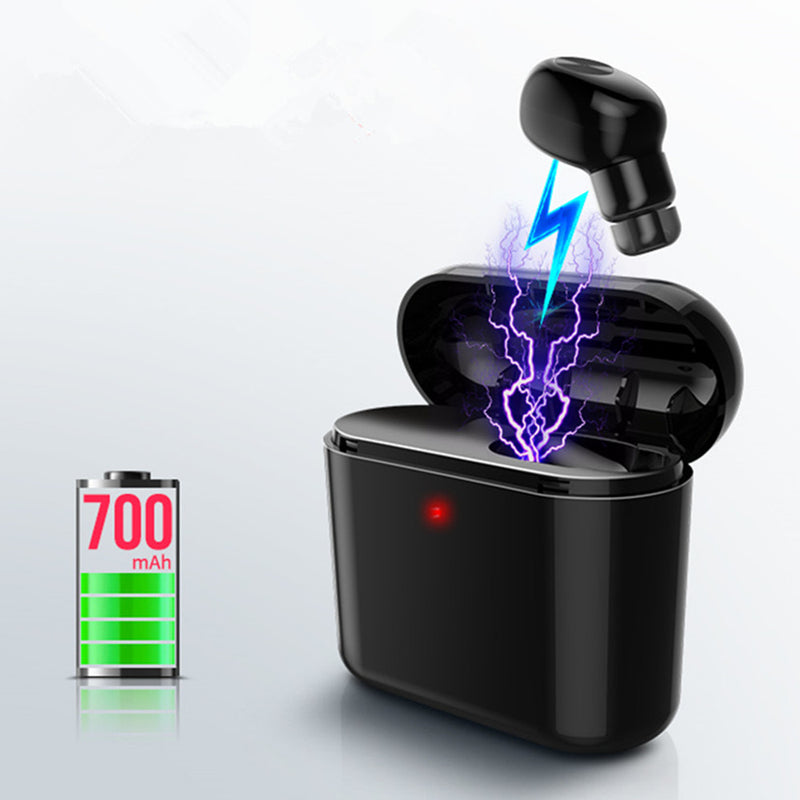 LEORY  BL1 bluetooth Wireless Earphone Large Capacity Smart Touch Indicator Light Hifi Sports Headphone With Mic Charging Box