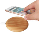 Bakeey 5W QI Wireless Dock Charging Wood Mat Fast Charging Charger For iPhone X 8/8Plus Samsung S8