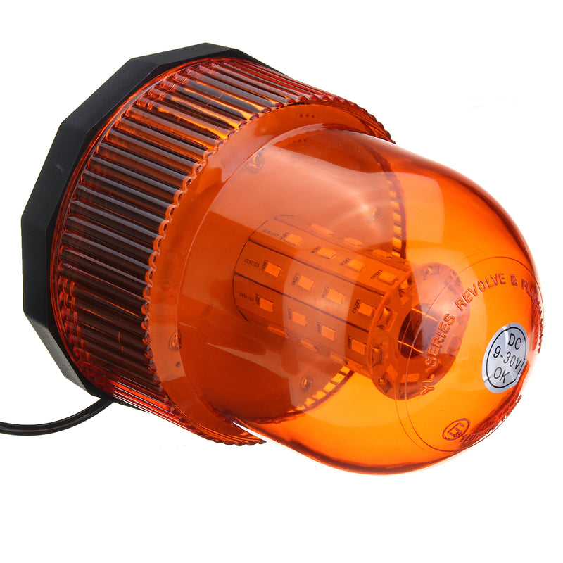Magnetic Mounting 12V 40 LED Flash Beacon Warning Signal Light For Car Van Truck Tractor Motorcycle
