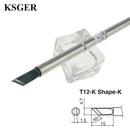 KSGER T12-ILS /K /KU /JL02/BL/D16/ D24/BC2 Electronic Soldering Iron Tips T12 Soldering Tip