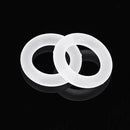 150pcs White Rubber O-Ring For Cherry MX Switch Mechanical Keyboard