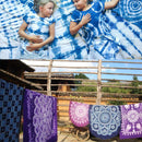 18Pcs Tulip One Step Tie Dye Kit Vibrant Fabric Textile Permanent Paint Colors Pigment