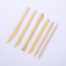 ZHUTING TL-14 14Pcs Clay Sculpting Carving Tool Set Wooden Metal Pottery Clay Tools Professional DIY Ceramic Modeling Kit for Clay Wood Shaping Handicraft Painting Embossing with Bag