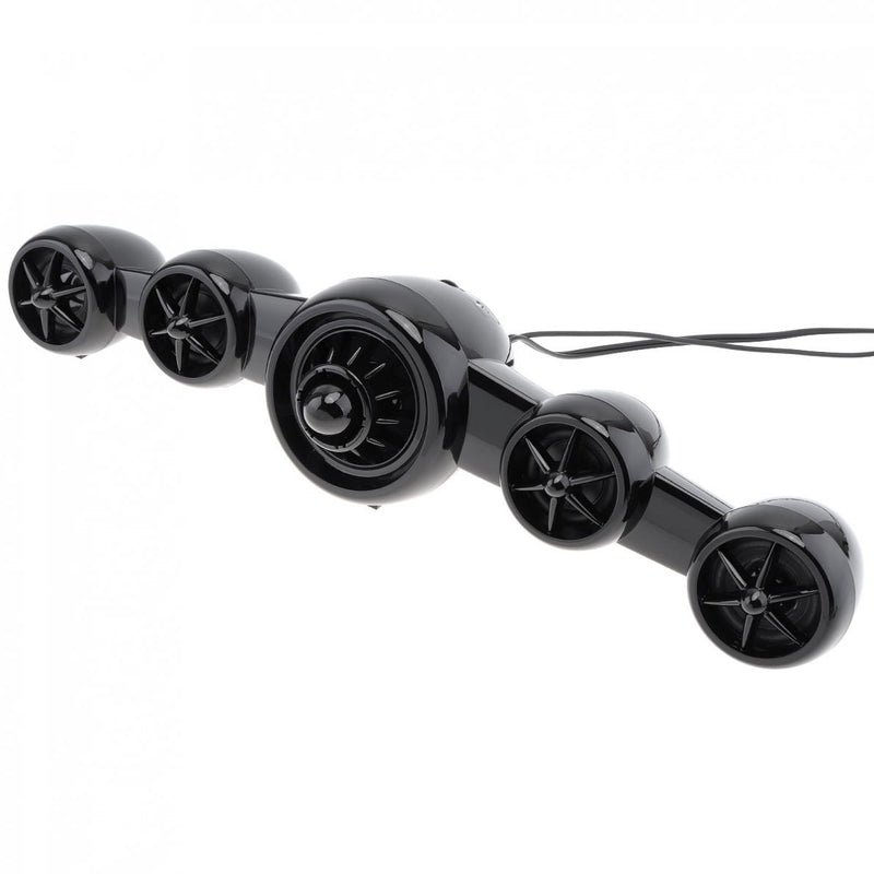 SADA D-219 AUX Multi-media Bluetooth Stereo Surround Sound Mini Aircraft Computer Speaker with 3 Speakers Units