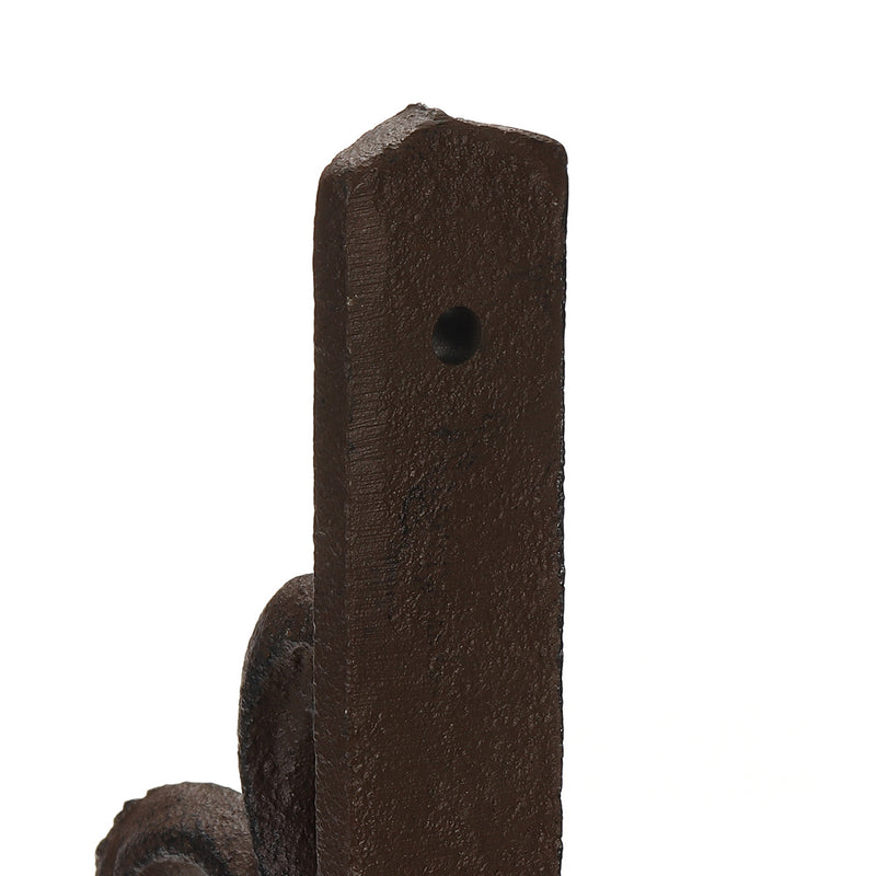 2323.52cm Wall Shelf Mount Bracket Cast Iron Support Mounted Supporter Home Garden Rusty