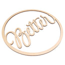 2Pcs Wedding Chair Signs Decorative Wooden Pendants Groom Bride Party Decorations