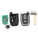 3 Buttons Remote Key Fob Case Shell with ID46 Chip For Hyundai IX35 I30