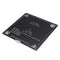 Upgrated 12v Black 220*220*3mm Aluminum Heated Bed Reprap Plate for Anet A8/A6