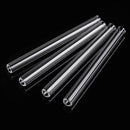 4Pcs 100mm OD 7mm 1.5mm Thick Wall Borosilicate Glass Blowing Tube Laboratory