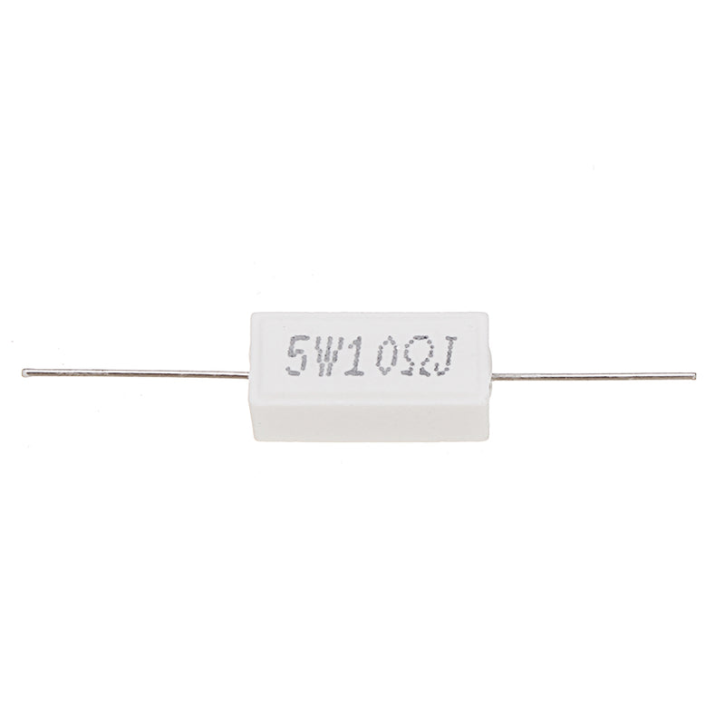 10pcs 5W 10 ohm 10R Ceramic Cement Resistor