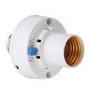 AC220V 100W E27 Sound-controlled Clap Turn On Off Bulb Adapter Light Socket For LED CFL Light
