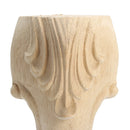 4Pcs Solid Wood Carved Furniture Foot Leg TV Cabinet Couch Sofa Chair Cap