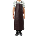PU Leather Welding Apron Equipment Heat Insulation Protector Kitchen Work Safety