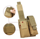 Tactical Double Mag Pouch Molle Quick Access Ammo Clip Pistol Accessories Magazine Holder Bag For Belt