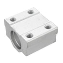 Machifit 10mm Slide Bushing Block With 2 Bearings for No Power Spindle Assembly Small Lathe Accessories