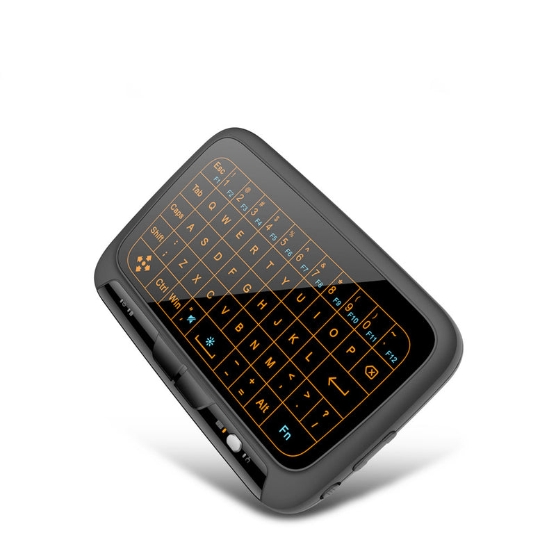 H18+2.4Ghz Backlit Mini Wireless Keyboard Airmouse Full Screen No Alphabet Mouse Remote Control for PC Android Tv Box PS3