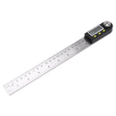 0-200mm Digital Angle Ruler Stainless Steel Electronic Angle Meter Electron