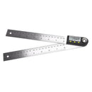 0-200mm Digital Angle Ruler Stainless Steel Electronic Angle Meter Electron