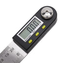 0-200mm Digital Angle Ruler Stainless Steel Electronic Angle Meter Electron