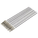 9x14 Holes Painting Stand Base with 20Pcs Metal Alligator Clip Stick for Gu