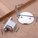 Suction Door Stops Invisible Anti-Collision Punch Stainless Steel Magnetic HK1K8